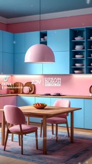 10 Dapur Pink Biru Kece Kebangetan. Afa iya 🤣 #desainrumahkecil #desainrumahkece #desainrumahmurah #desainrumahmurahtapimewah #zdvvisual #desainrumahmurahminimalis #desaindapur #desaindapurminimalis #desainrumahmodern #desainrumahminimalis #desainrumahidaman #desainrumahimpian