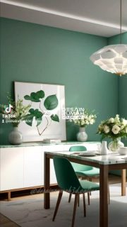 20 GREEN TOSCA DINING ROOM IDEA | RUANG MAKAN HIJAU TOSCA 💚💚💚 Kalem banget ngasi efek seger cool dan cerah dengan tambahan marmer putih dan cat putih juga. #diningroomideas #diningroommakeover #diningroomtable #diningroomdesign #diningroomfurniture #ruangmakan #ruangmakanminimalis #ruangmakancantik #ruangmakansederhana #ruangmakanestetik #ruangmakanimpian #ruangmakanimpian #ruangmakankeren #zdvvisual